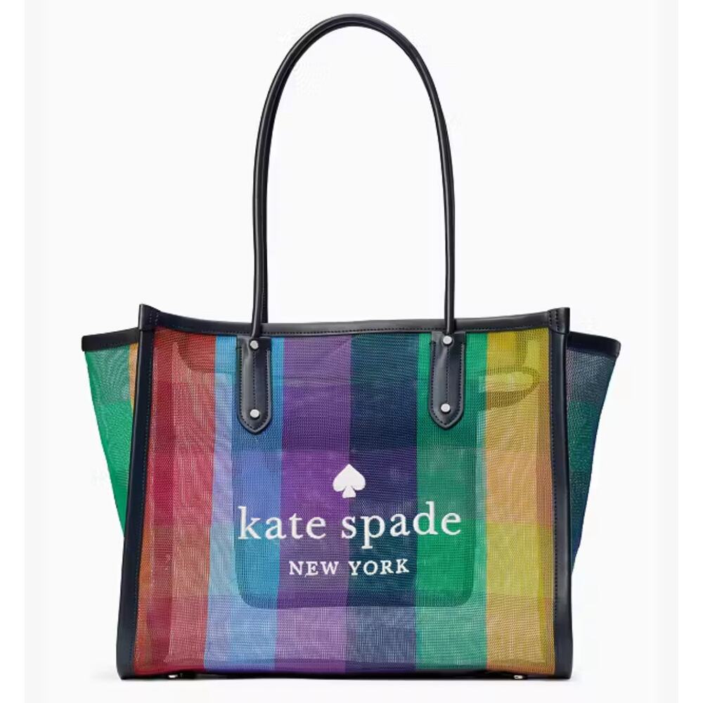 Kate Spade New York Ella Extra Large‎ Rainbow Tote Bag ~New with Tags~